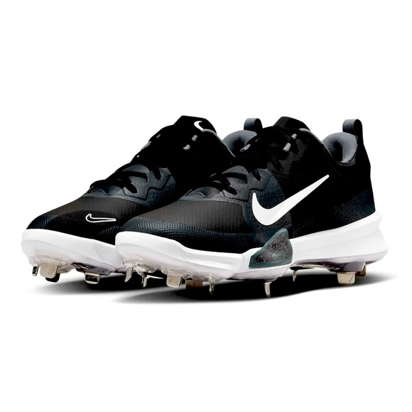 NIKE Force Zoom Trout 9 Baseball Cleats Men\'s SIZE 7.5 Black Shoes FB2907-001 main image 8